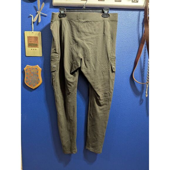 Express Cargo Leggings - Khaki Color - Picture 2 of 8